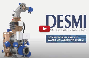 DESMI CompactClean ballast water management system for fluid handling.