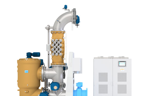 DESMI CompactClean BWMS system for efficient ballast water management and treatment.