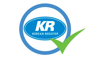 Korean Register logo with a green checkmark inside a blue circle.